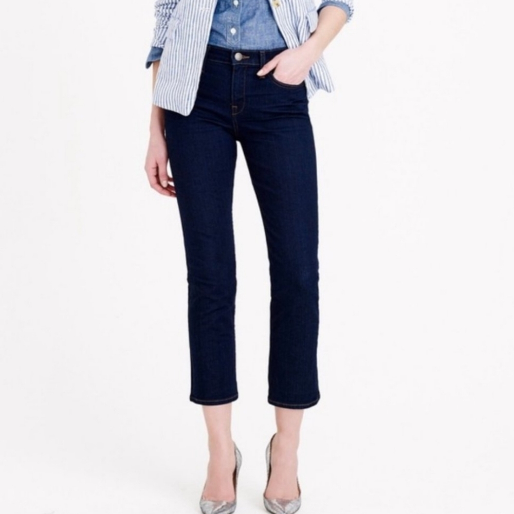 ❤J.CREW VINTAGE CROP JEANS, SIZE 10 (30)